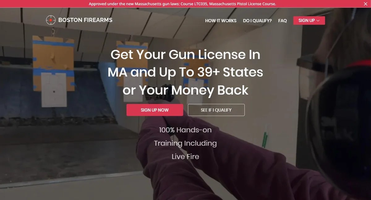 Boston Firearms website